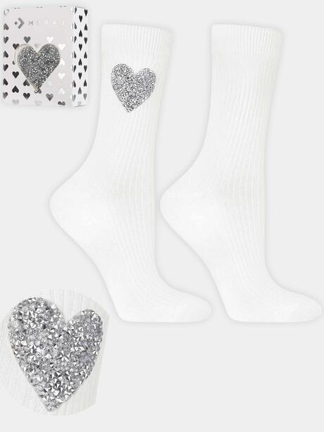 Skarpetki serce w pudełku