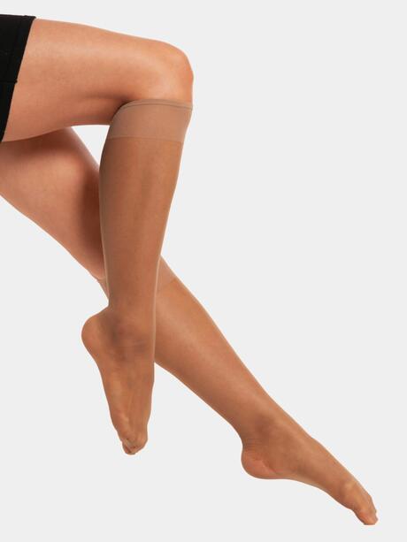 Podkolanówki lycra 15 DEN