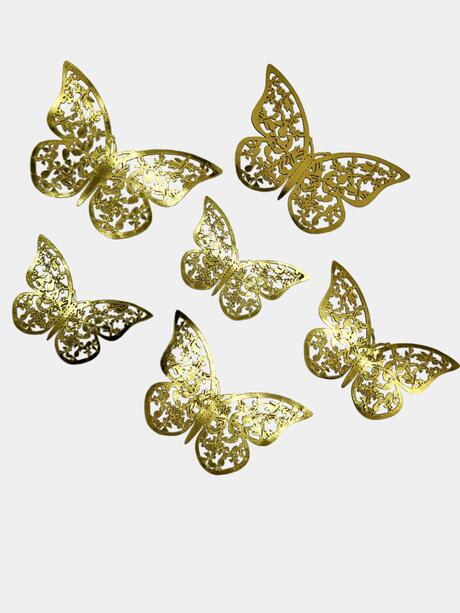 Dekoracja ażurowe motyle