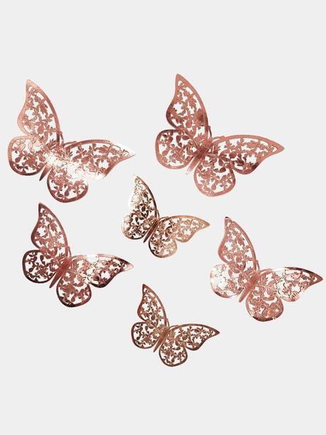 Dekoracja ażurowe motyle