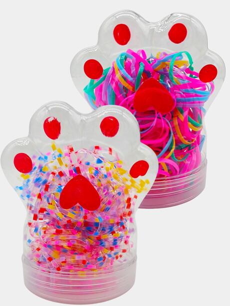 Kolorowe gumki do włosów