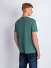 T-shirt bawełniany morski