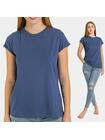T-shirt z wywijanym rękawem