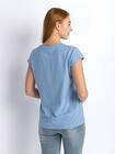 T-shirt z bawełny czesanej