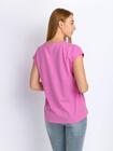 T-shirt z bawełny czesanej