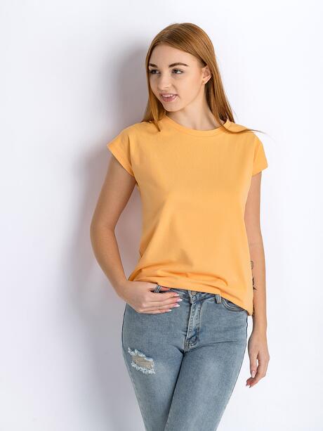 T-shirt z bawełny czesanej