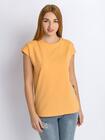 T-shirt z bawełny czesanej