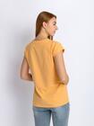 T-shirt z bawełny czesanej