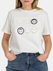 T-shirt z aplikacją