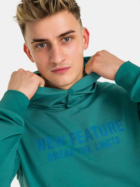 Bawełniana bluza z kapturem