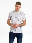 Bawełniany t-shirt z printem
