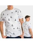 Bawełniany t-shirt z printem