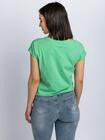 T-shirt z napisem