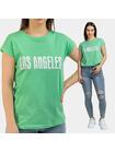 T-shirt z napisem