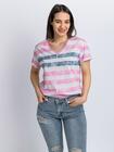 Modny t-shirt w paski