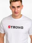 Bawełniany t-shirt z napisem