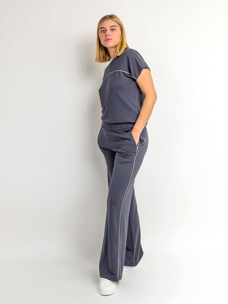 Spodnie z elastyczną talią