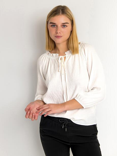 Bluzka z wiązaniem