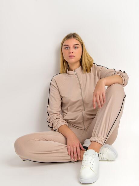 Bluza z wiskozą na zamek