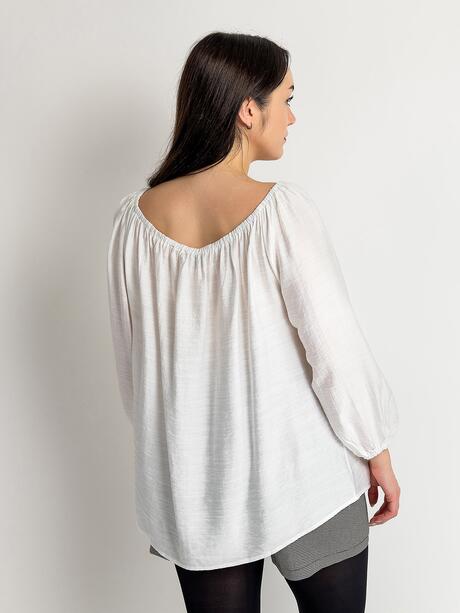 Boho bluzka z guzikami