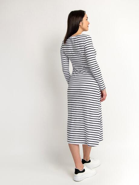 Sukienka maxi w paski