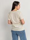 T-shirt z dekoltem V