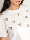 T-shirt z sercami