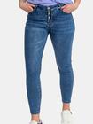 Granatowe jeansy PUSH-UP