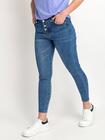 Granatowe jeansy PUSH-UP