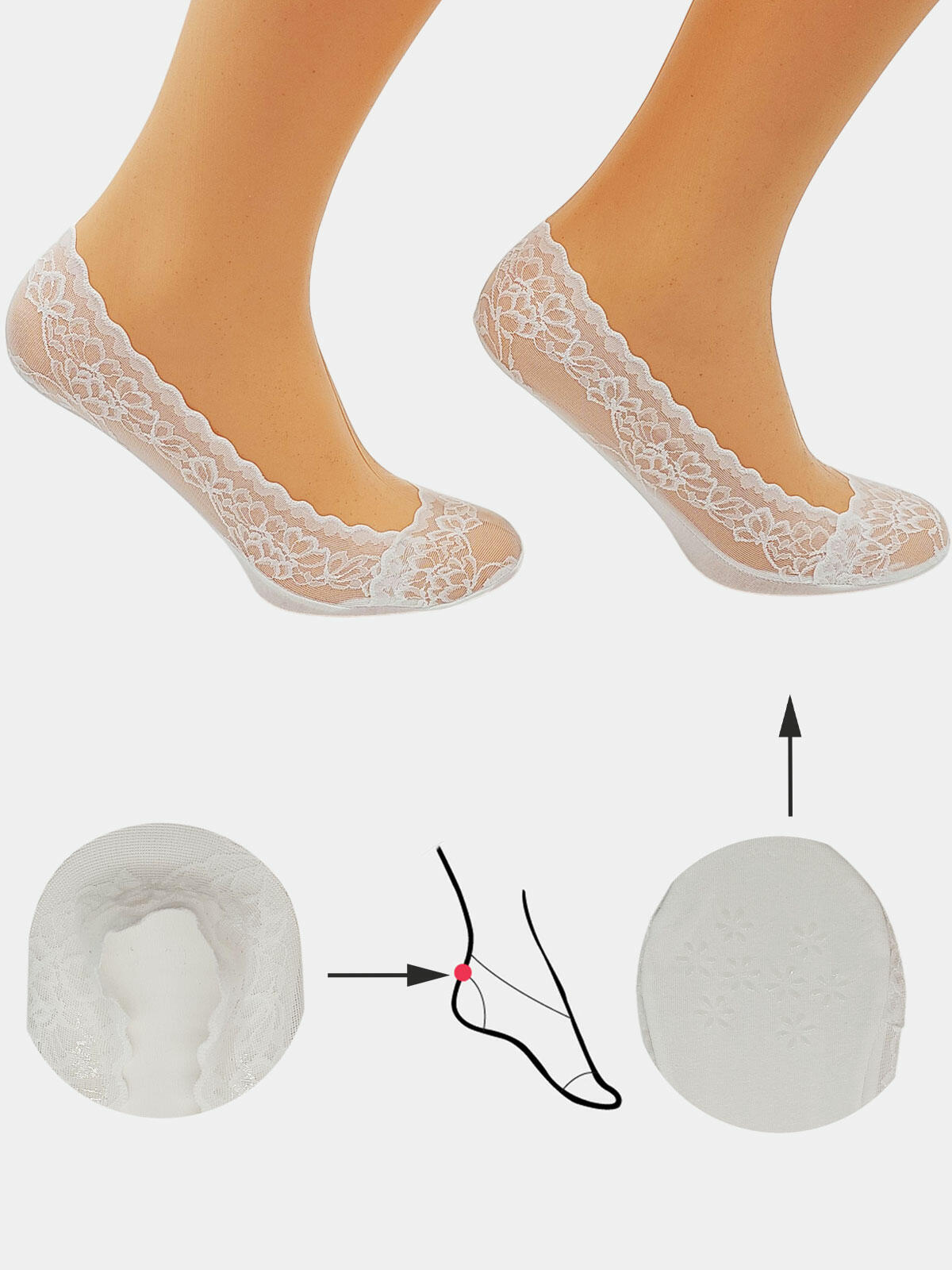 Baleriny stopki 39-41