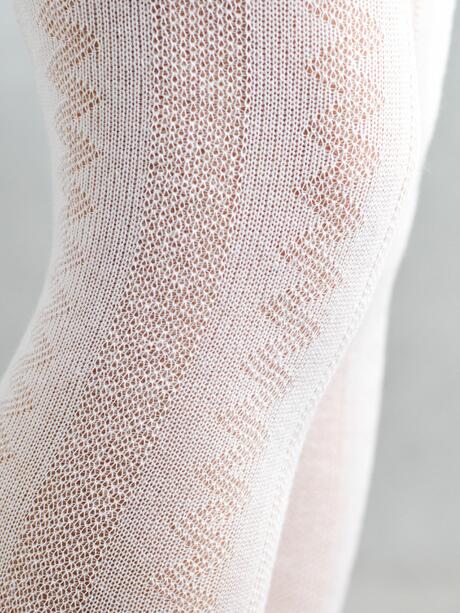 Rajstopy dziewczęce ażurowe