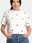T-shirt w serduszka