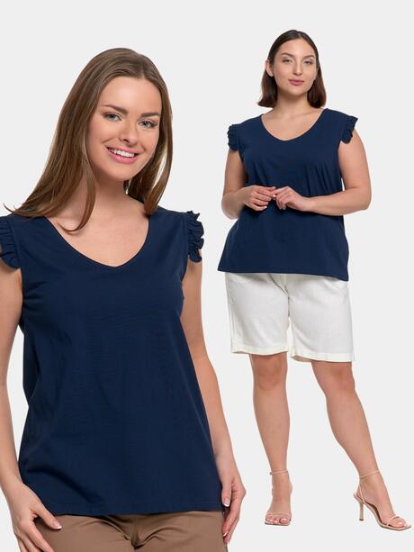 Stylowa bluzka bawełniana