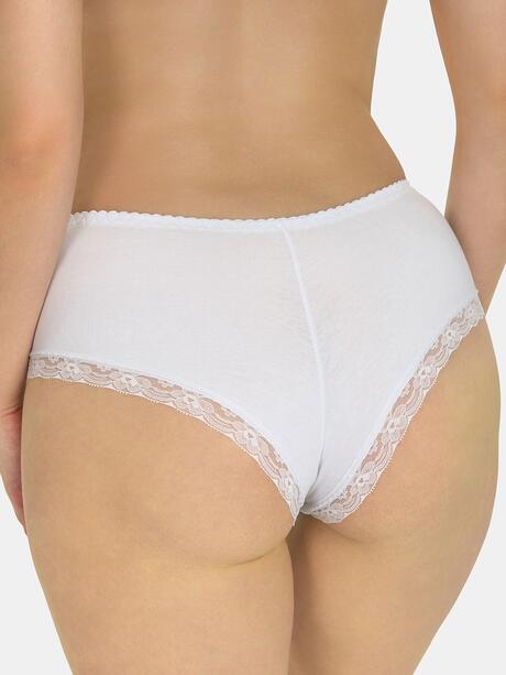 Majtki z wysokim stanem 3-pak M