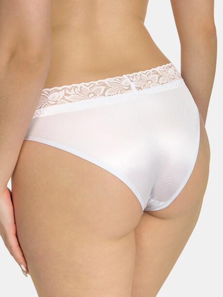 Majtki z koronką 3-pak L