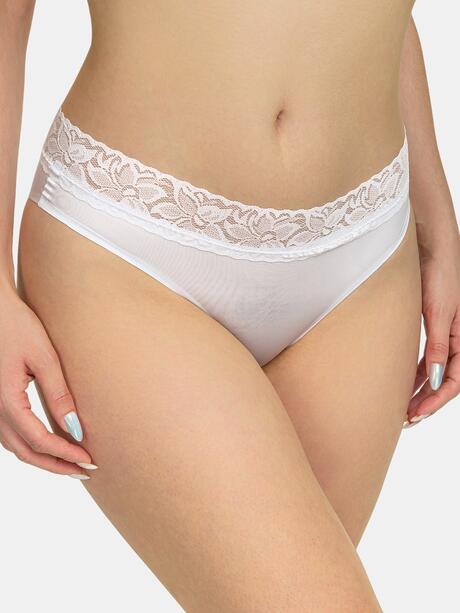 Majtki z koronką 3-pak XL