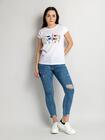 T-shirt z kwiatowym printem