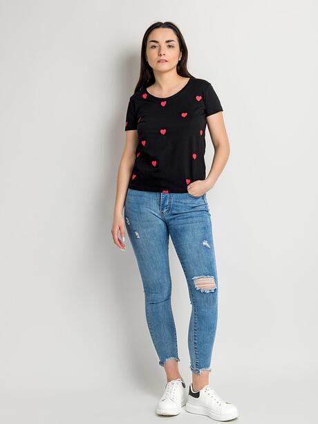 Bawełniana koszulka z printem