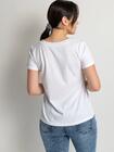 T-shirt z dekoltem V