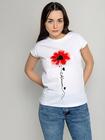 Modny t-shirt z nadrukiem