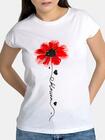 Modny t-shirt z nadrukiem
