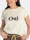 T-shirt z napisem