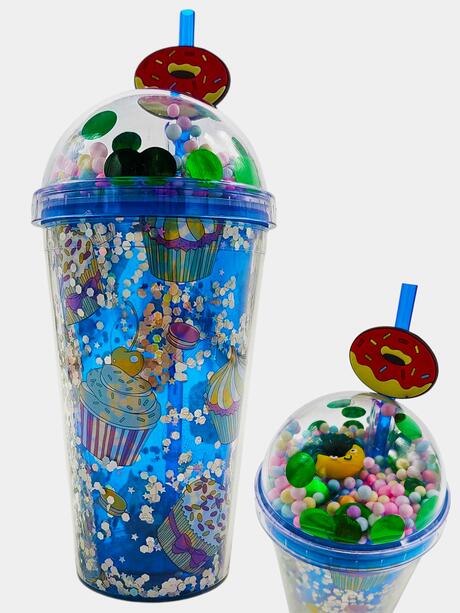 Kubek ze słomką 500 ml