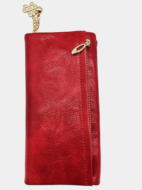 Duży portfel na zamek