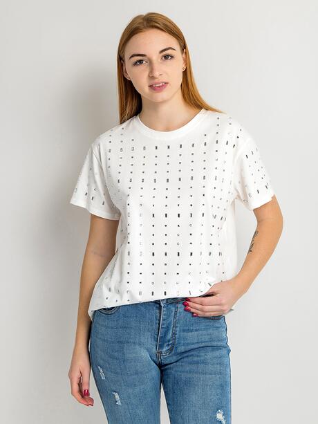 Koszulka z kryształkami