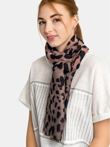 Szalik w zwierzęcy print