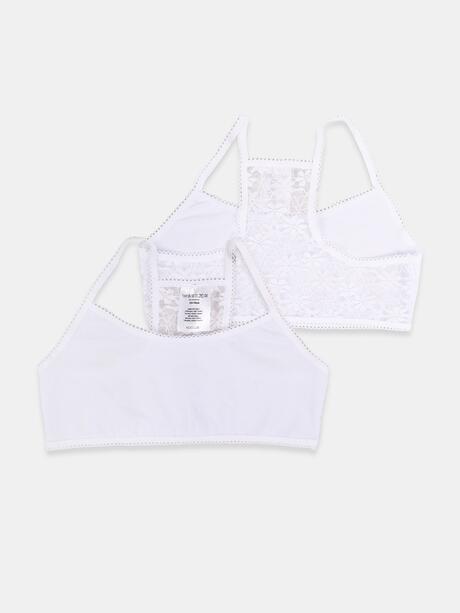 Biustonosz dziewczęcy 2-pak