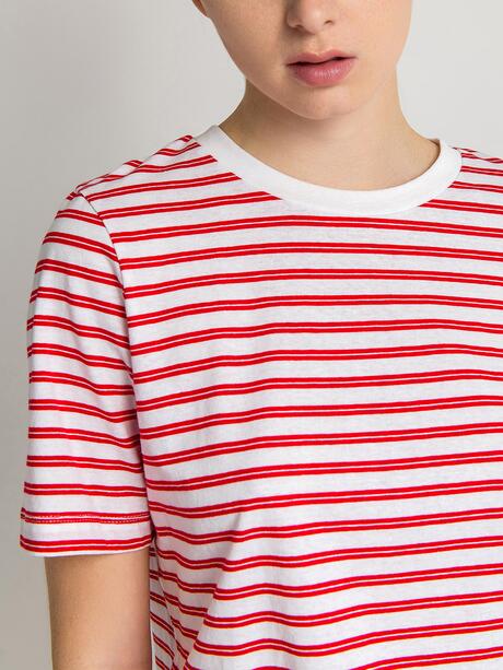 T-shirt w paski