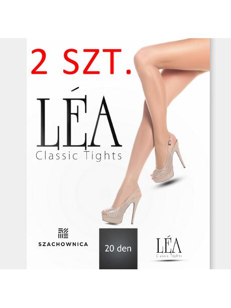 Rajstopy LEA 20 den NATURAL 2/M 2-PAK