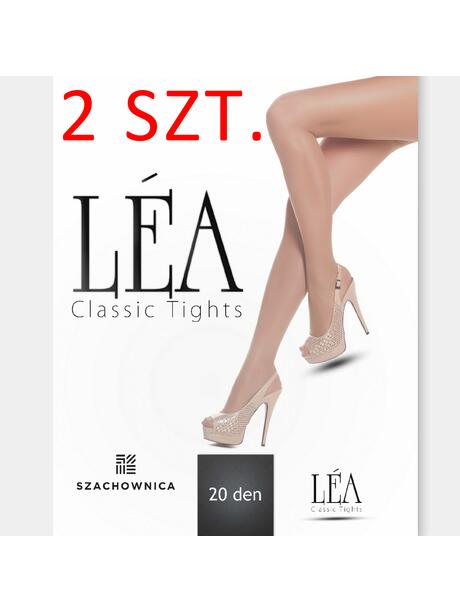 Rajstopy 20 den BEIGE 4/XL 2-PAK